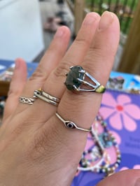 Image 3 of Moss Agate ring #1