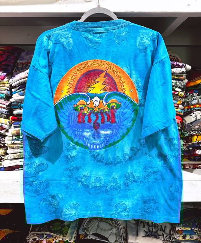Grateful Dead 1992 Steal Your Mushroom T-Shirt - Size XL