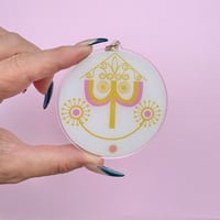 Clock bag charm