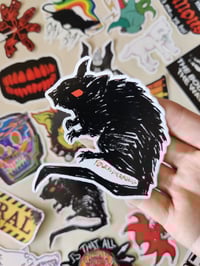Image 2 of BLACK RAT sticker