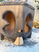 Image 2 of Black Rustic  Bunny lantern