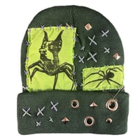 Image 1 of “GNARLY JUNK #2” Custom Punk Beanie
