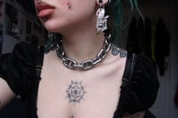 Image 2 of Metal hardware neck chain 