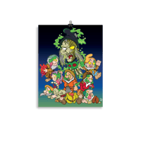 Image 3 of Twisted Dwarfs Print