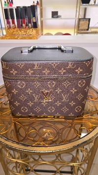 Image 1 of Brown Monogram Makeup case 