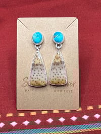 Image 3 of Palm & Kingman Earrings