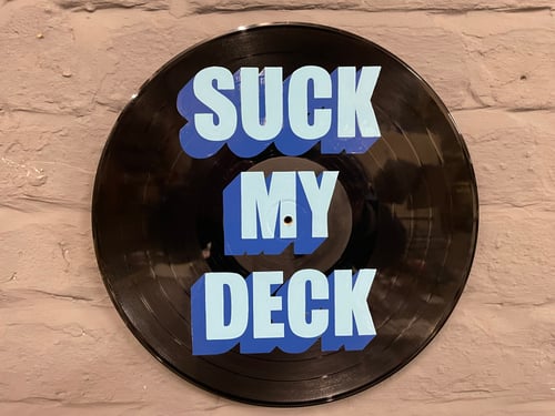 Image of Suck My Deck 12 Inch Vinyl Blue/Aqua