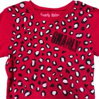 Image 3 of “GNARLY Y2K” Custom Hand Painted Baby Tee LARGE
