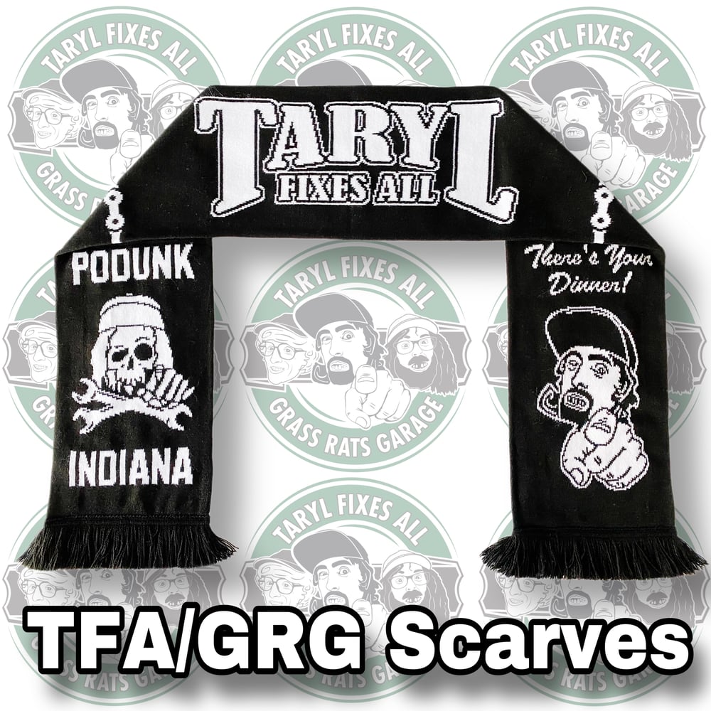 High Quality! TFA/GRG Knitted Scarves! Soft & Warm (2-Sided!)