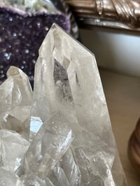 Image 23 of Clear Quartz Points Cluster Statement Piece #2446
