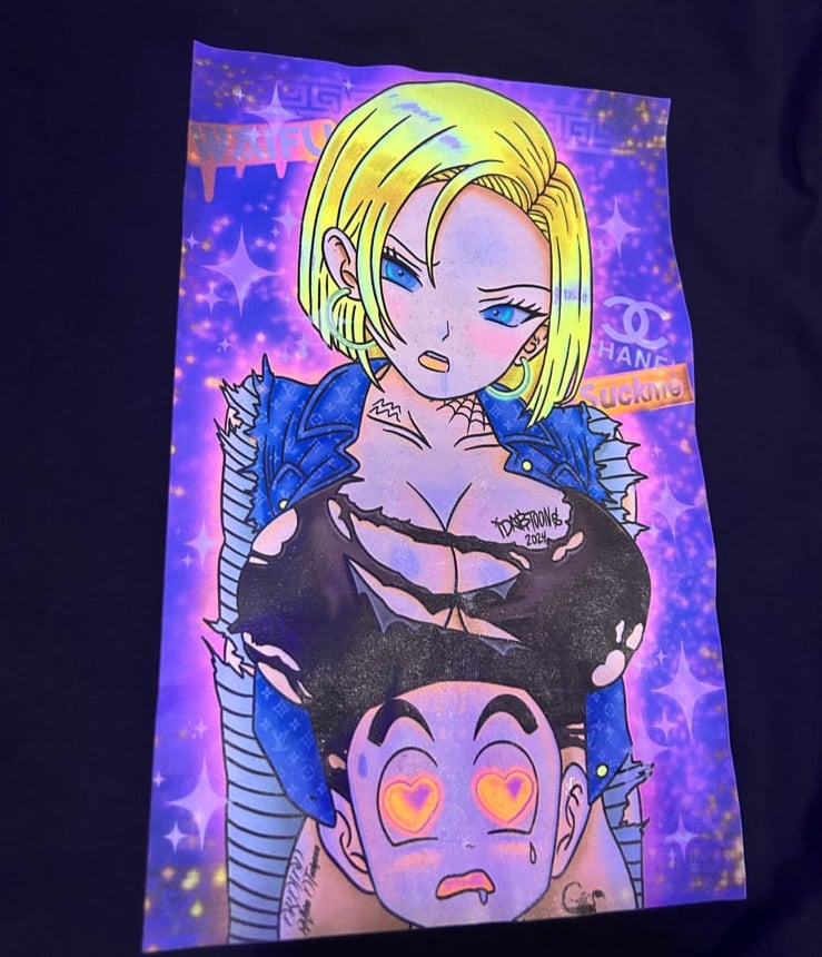 Image of Android 18🥰Krillin Tshirt