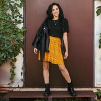 Alstroemeria Skater Skirt