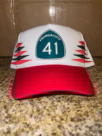 Image 1 of 41 white and red diamonds 