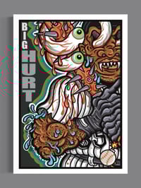 Image 2 of BIG HURT Creature Feature (limited to 50) trading card 