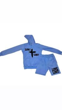 Baby Blue Summer Sweatsuit