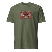 Image 5 of Japanese Daruma Skull Unisex T-Shirt