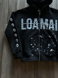 Image 3 of BLK LOAMAI GEM HOODIE 