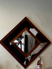 Image 5 of Small Diamond Shaped Mirror 
