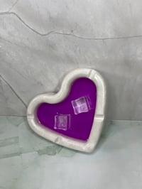 Image 3 of “Heart On Ice” Ashtray