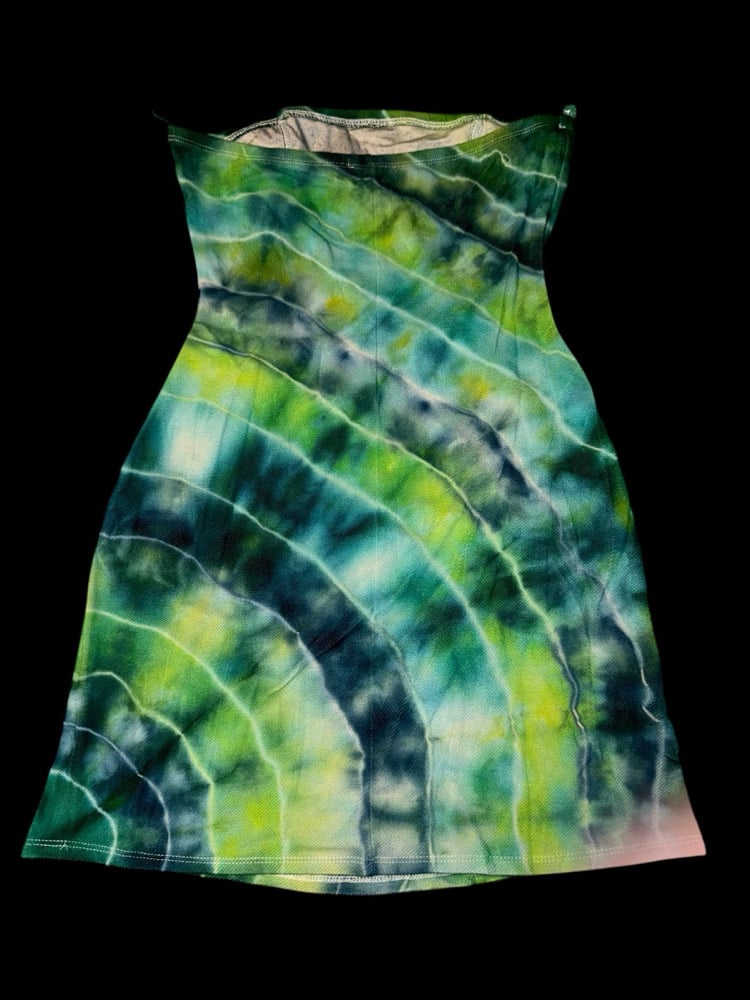 Image of (M) Ocean Eye Sleeveless Dress 