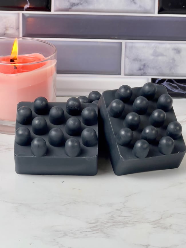 Activated Charcoal Soap - Massage Bar