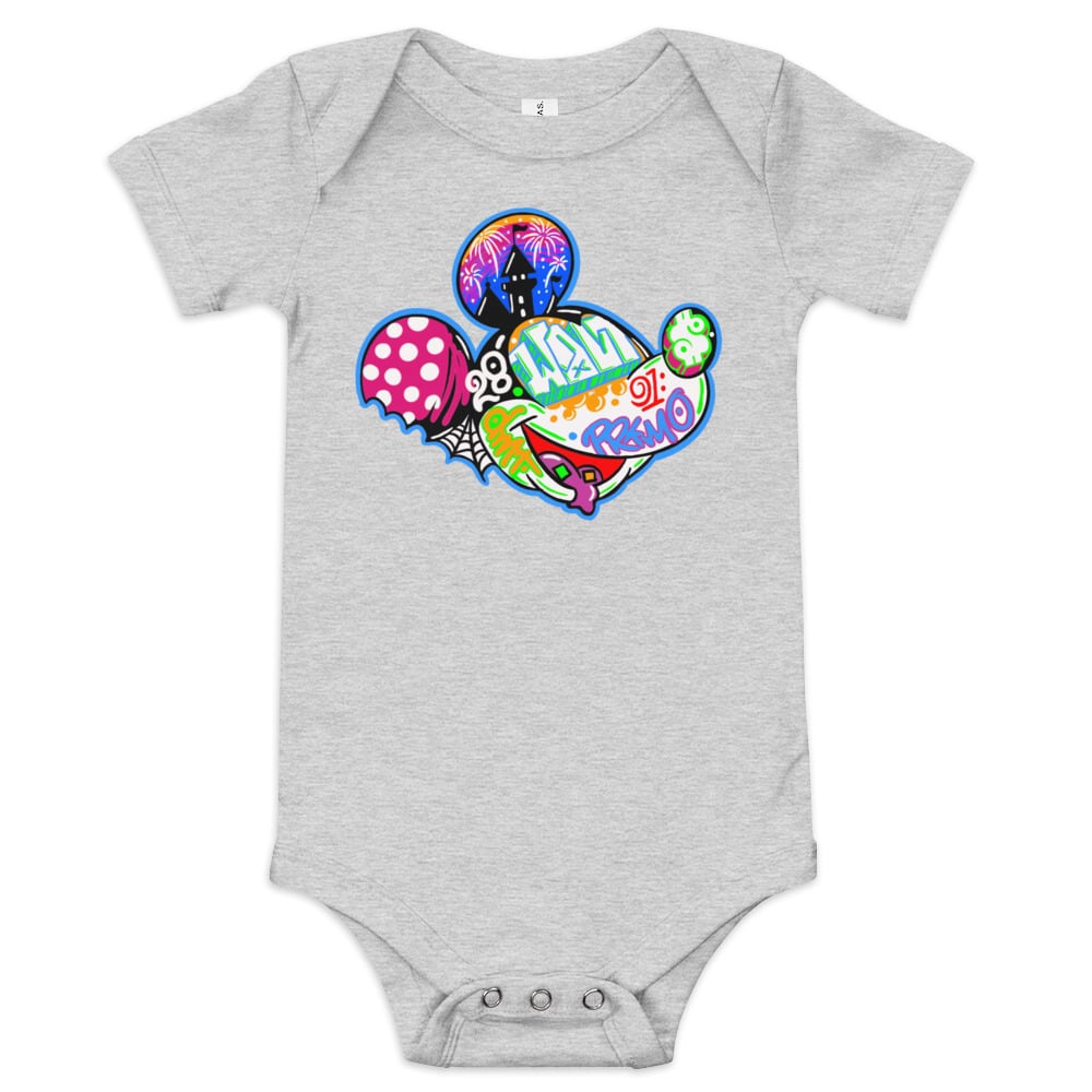 Walt Baby short sleeve one piece