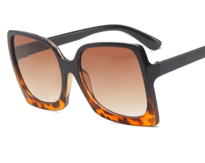 Image of Leopard print sunglasses