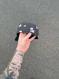 Image 4 of GREEN BRIM PARTLY CLOUDY TORONTO  BLUE JAYS CUSTOM FITTED CAP