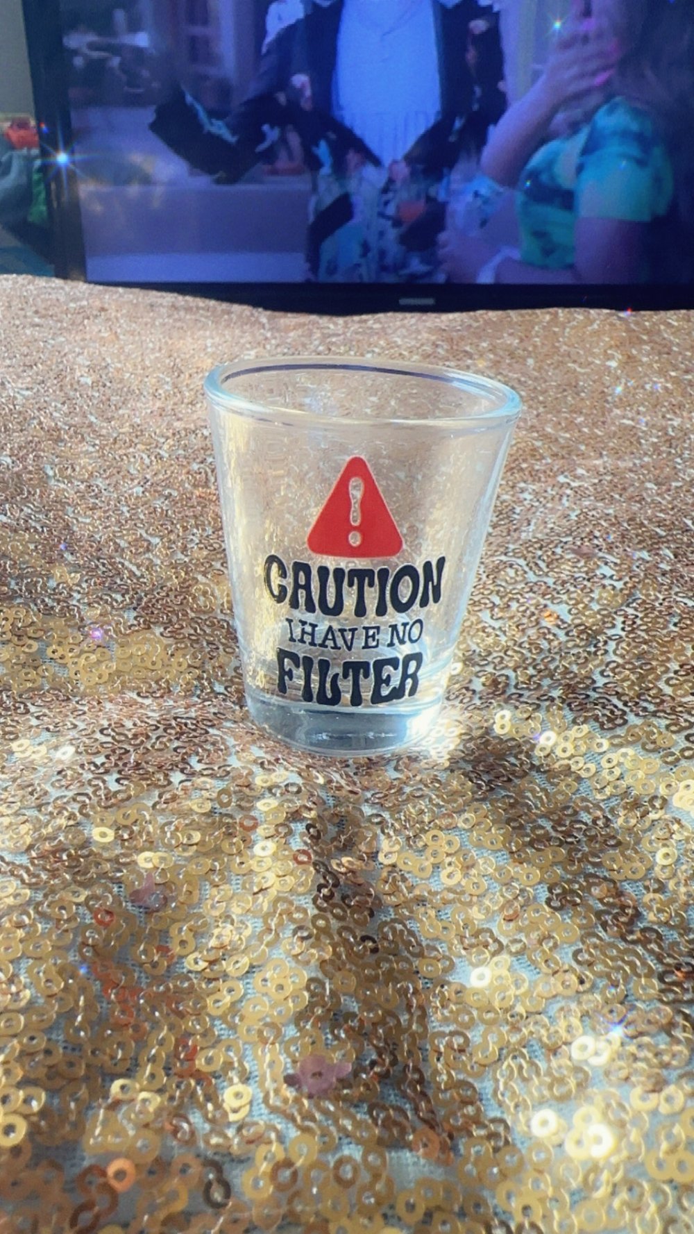 Image of Pick a custom Shot glass options are below