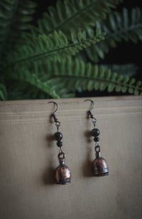 Image 4 of Real poppy seed pod earring