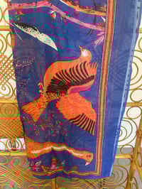 Image 2 of 1970s Birds of Paradise Sarong