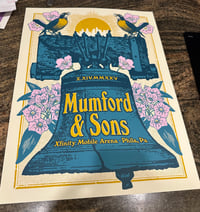 Image 1 of Mumford & Sons - 10.14.2025 Philadelphia poster