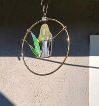 Image 3 of  Mushroom Stained Glass Decor