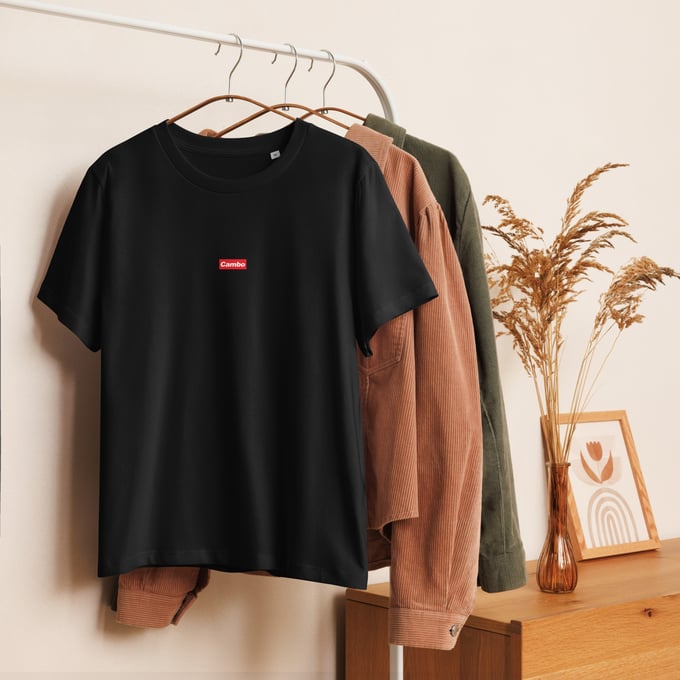 Image of Women’s organic ribbed neck t-shirt