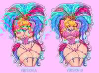 Image of Showgirl Peach II  sticker