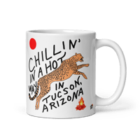 Image 3 of Flamin’ Hot Cheetah Mug