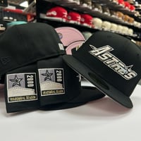 Image 2 of New Era 59Fifty Black Metallic Iris Inaugural 