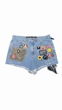 Image 1 of “HAPPY CAMPER” 053 DENIM SHORTS