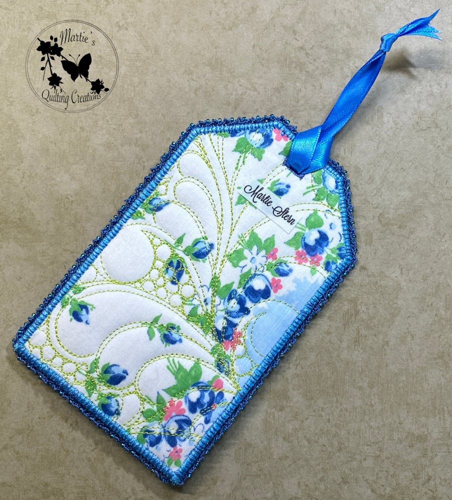 Image of Vintage Heirloom Companion Sewing Kit- Blue Floral