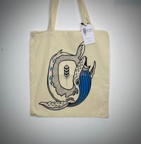 Image 1 of tote bag baleine holographique 