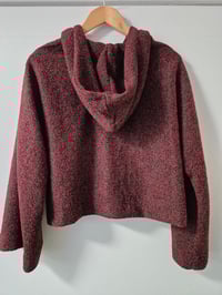 Image 4 of Kylie Jane Cropped Cape jacket-red/black 