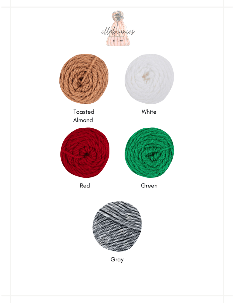 Christmas Basic Knit Beanies Image 3