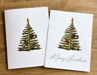 Image 2 of Pressed Flower Art Holiday Cards 