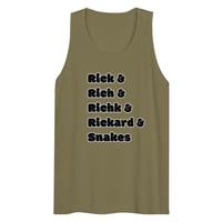 Image 7 of Rick & Rich & Richk & Rickard & Snakes - Men’s Premium Tank Top