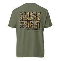 Image 3 of Christian Waterfowlers Raise Em Right Unisex garment-dyed heavyweight t-shirt