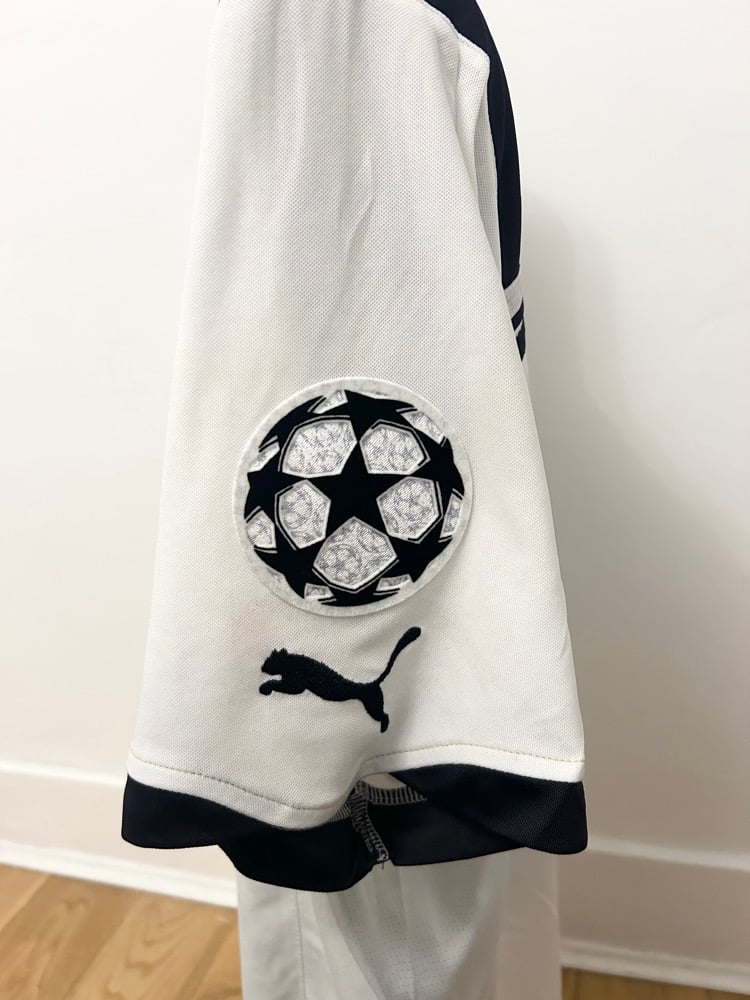 Image of Tottenham Hotspur “BALE 3” 2010/11 Home Cup Shirt + UCL patches (L)