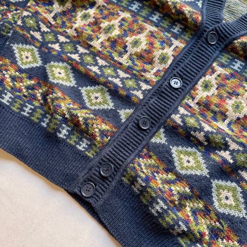 Image of 1990s Example By Missoni Cardigan, Size XL