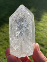 Image 12 of Crackle Quartz Crystal Tower #1827
