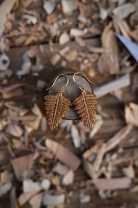 Image 1 of Woodland Fern Earrings 
