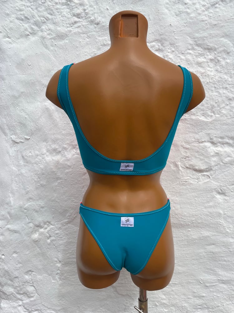 Image of Bikini brasileño Mandarina-Jade